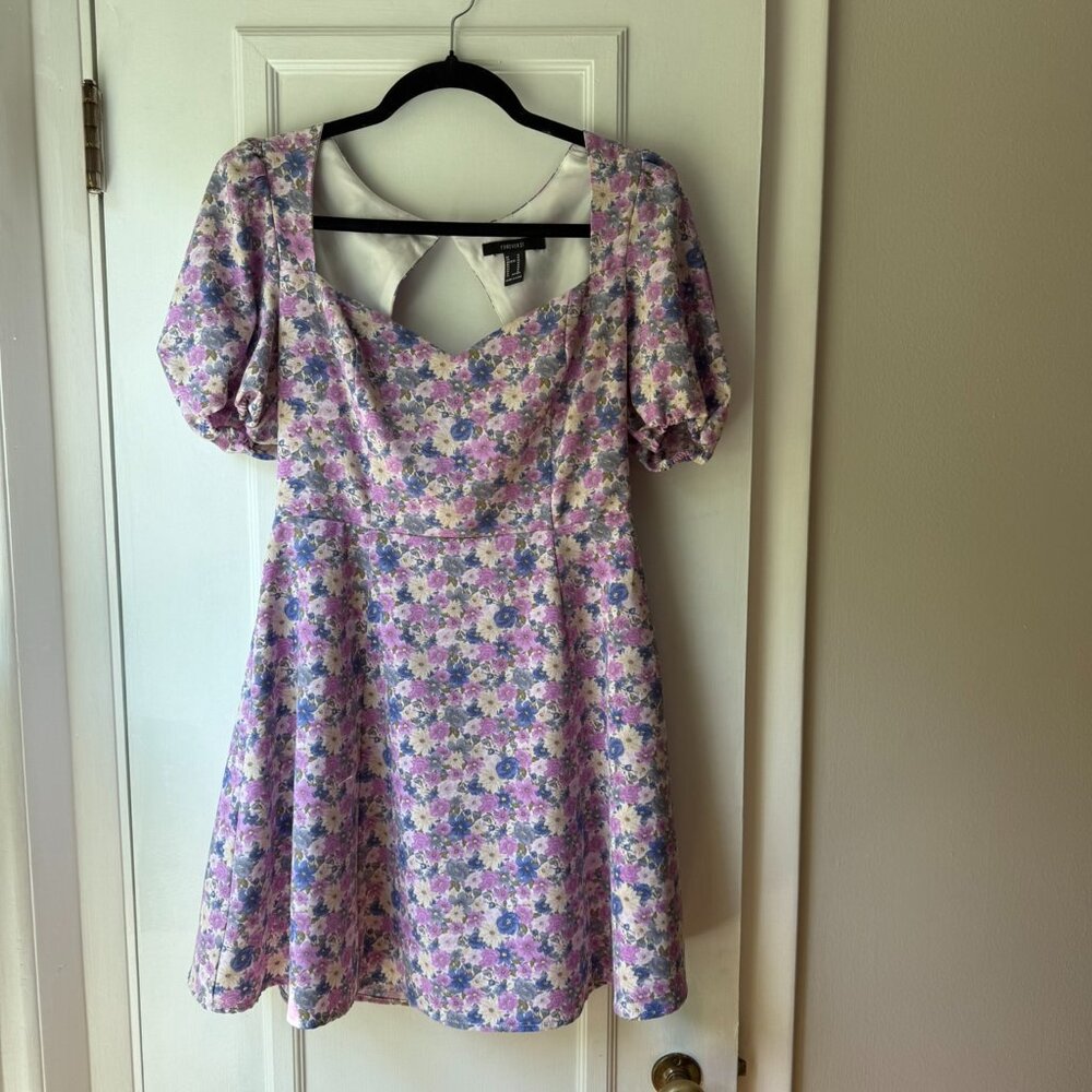 Floral Mini Dress - Picture 1 of 4